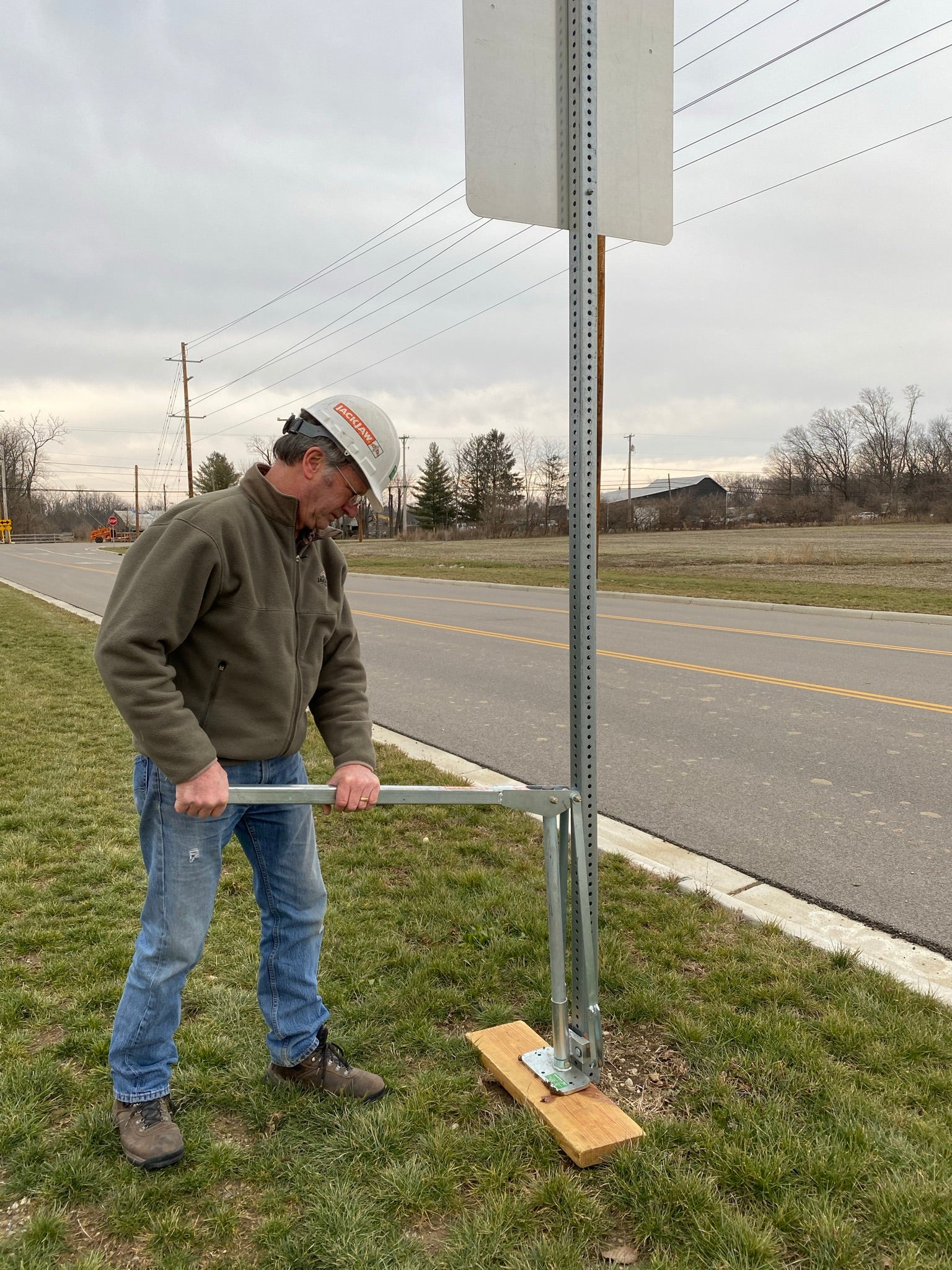 JackJaw® SC0315 Conversion Assembly Square Sign Post Puller 1.75" - 2.25"